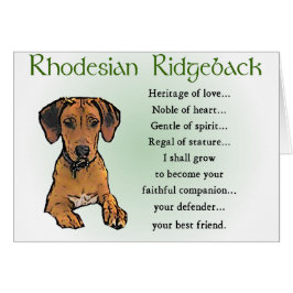 Rhodesian Ridgeback Geschenke