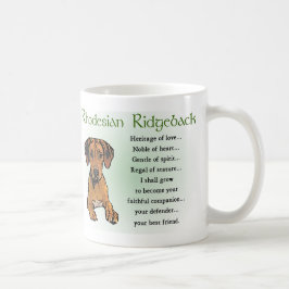 Rhodesian Ridgeback Geschenke Kaffeetasse