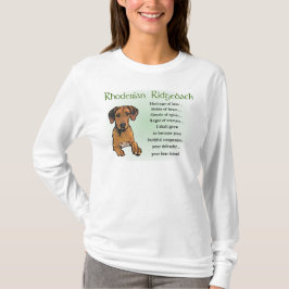 Rhodesian Ridgeback Geschenke T-Shirt