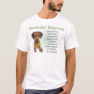 Rhodesian Ridgeback Geschenke T-Shirt