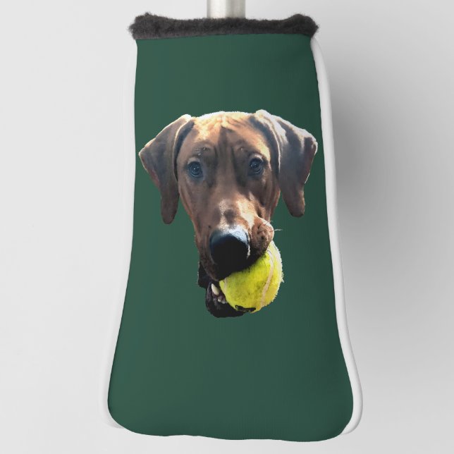 Rhodesian Ridgeback Golf Head Cover Headcover (Rotieren 90)