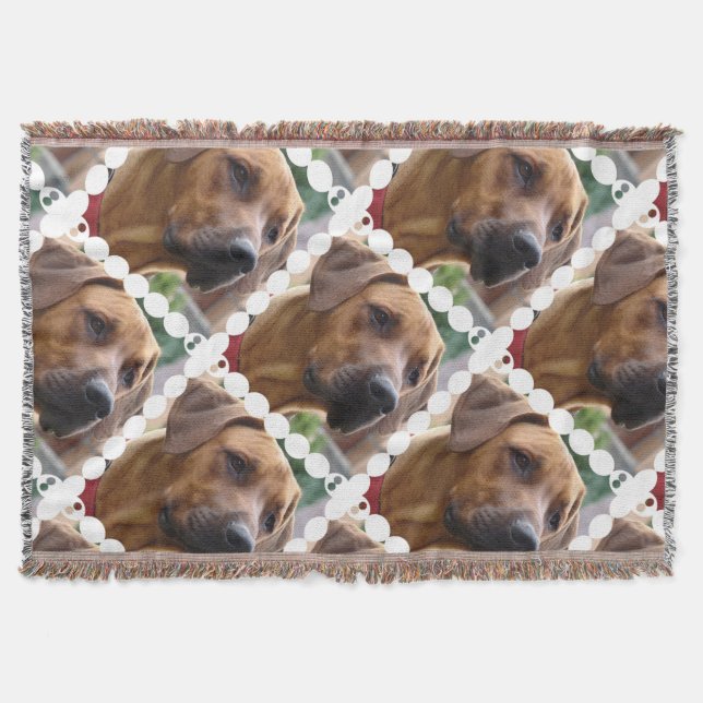 Rhodesian Ridgeback Hund Decke (Vorderseite)