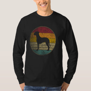 Rhodesian Ridgeback Hund -Vintage abgenutzt Retro T-Shirt