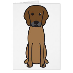 Rhodesian Ridgeback HundeCartoon