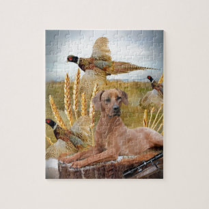 Rhodesian Ridgeback Jagden Puzzle