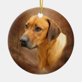Rhodesian Ridgeback Keramikornament