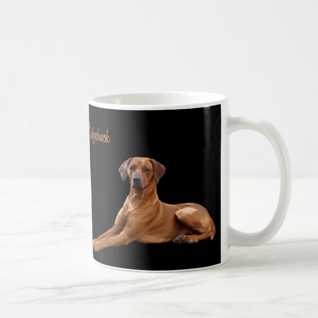 Rhodesian Ridgeback Koffie Mok Tasse (Rechts)
