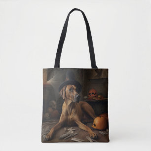 Rhodesian Ridgeback Kürbisse Halloween Gruselig
