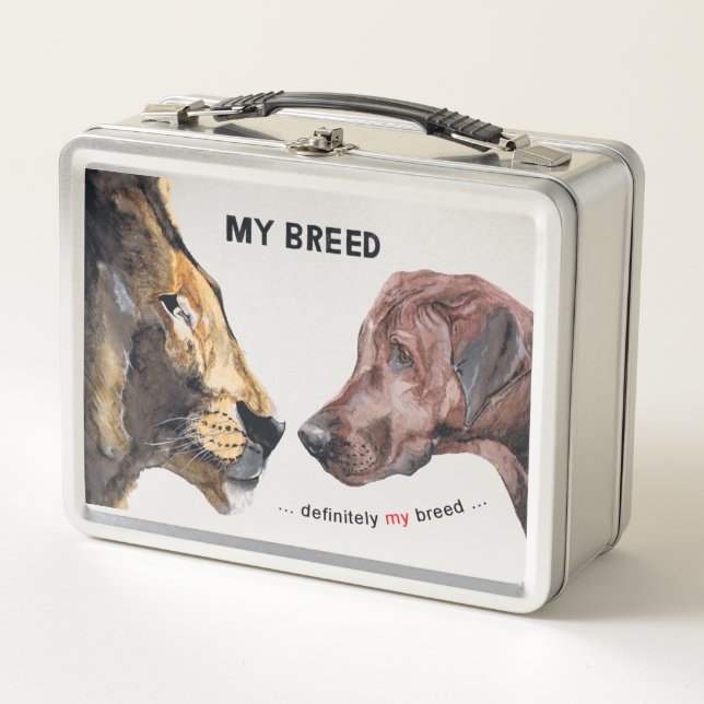 Rhodesian Ridgeback Lunch Box (Vorderseite)