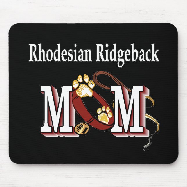 Rhodesian Ridgeback MAMA Geschenke Mousepad (Vorne)