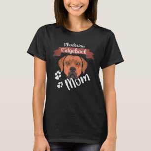 Rhodesian Ridgeback Mama, Hunde Mama T-Shirt