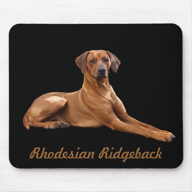 Rhodesian Ridgeback Muismat Mousepad (Vorne)