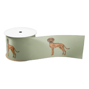 Rhodesian Ridgeback Niedlich African Lion Dog Gree Satinband