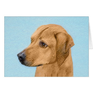 Rhodesian Ridgeback Painting - Original Dog Art