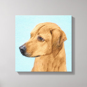 Rhodesian Ridgeback Painting - Original Dog Art Leinwanddruck