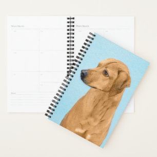 Rhodesian Ridgeback Painting - Original Dog Art Planer