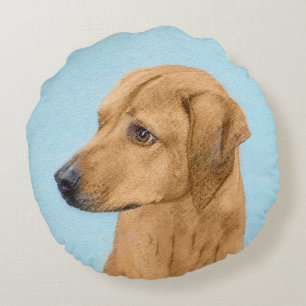 Rhodesian Ridgeback Painting - Original Dog Art Rundes Kissen