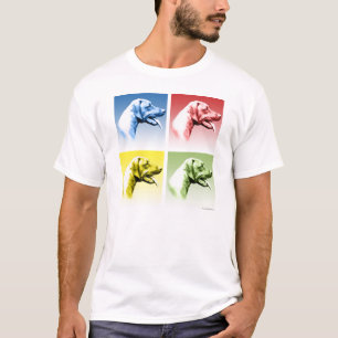 Rhodesian Ridgeback Pop Art T-Shirt