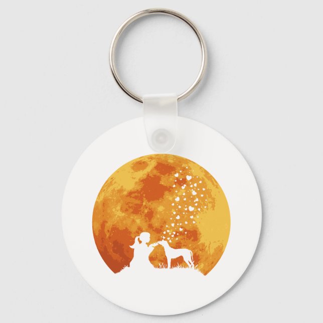 Rhodesian Ridgeback Schlüsselanhänger (Vorderseite)