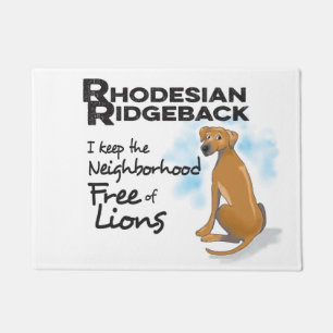 Rhodesian ridgeback Türmatte
