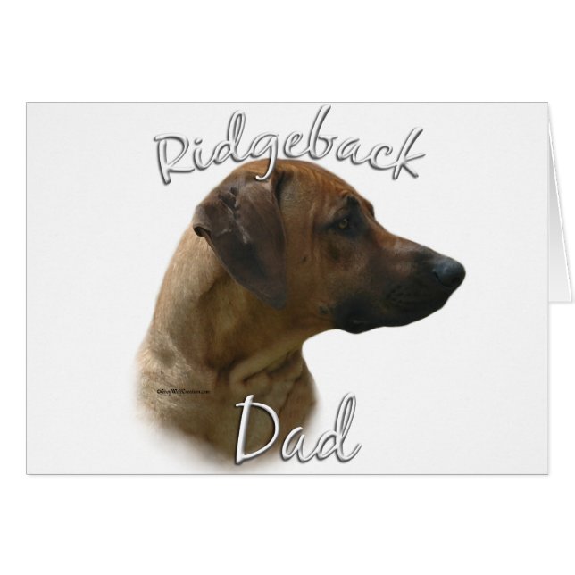 Rhodesian Ridgeback Vater 2 (Vorderseite (Horizontal))