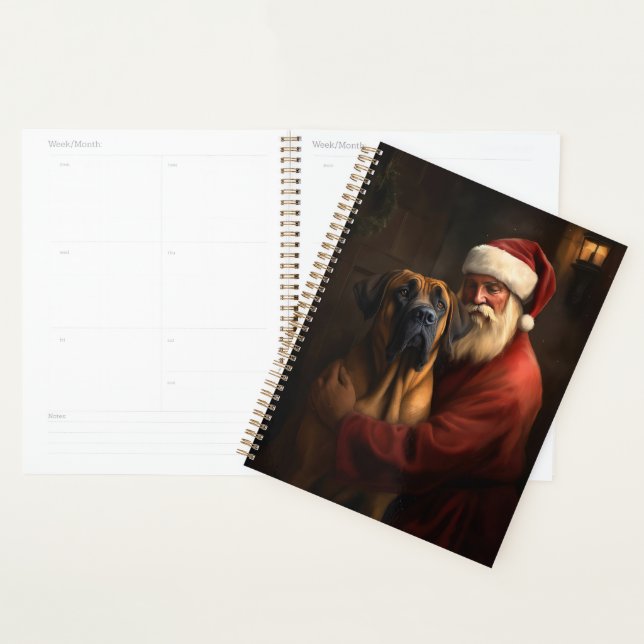 Rhodesian Ridgeback Weihnachtsfeiertag Planer (Anzeige)