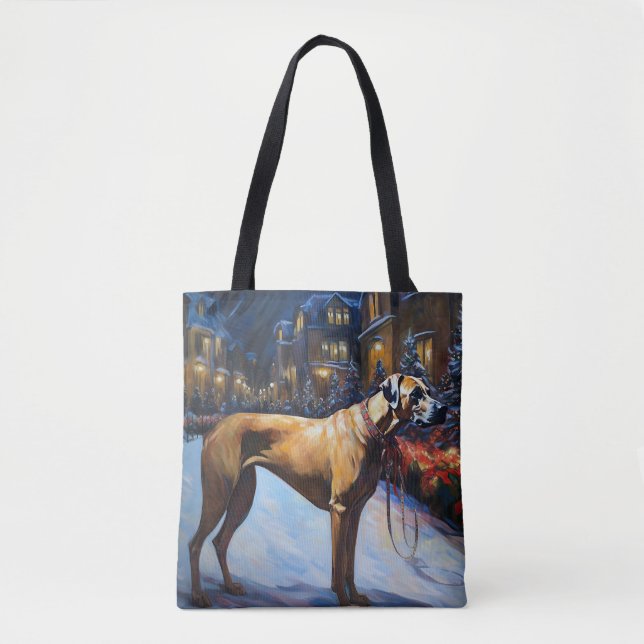 Rhodesian Ridgeback Weihnachtsfestzeit (Vorderseite)