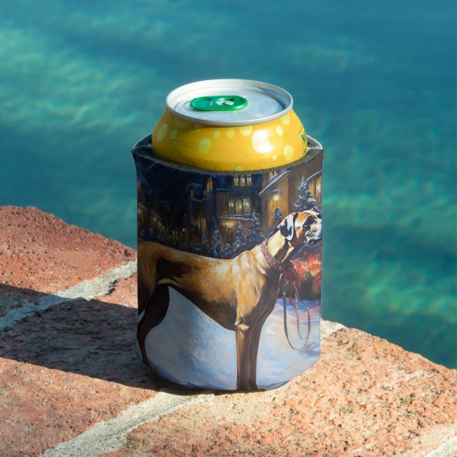 Rhodesian Ridgeback Weihnachtssaison Dosenkühler (In Situ Pool)