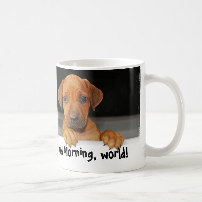 Rhodesian Ridgeback Welpen-Kaffee-Tasse Tasse (Rechts)