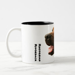 Rhodesian Ridgeback Zweifarbige Tasse