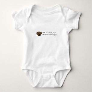 Rhodesien-Rassenkarte Baby Strampler