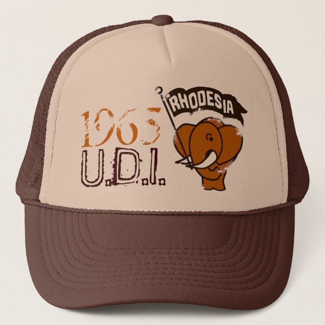 RHODESIEN VINTAGES 1965 TRUCKERKAPPE (Vorderseite)