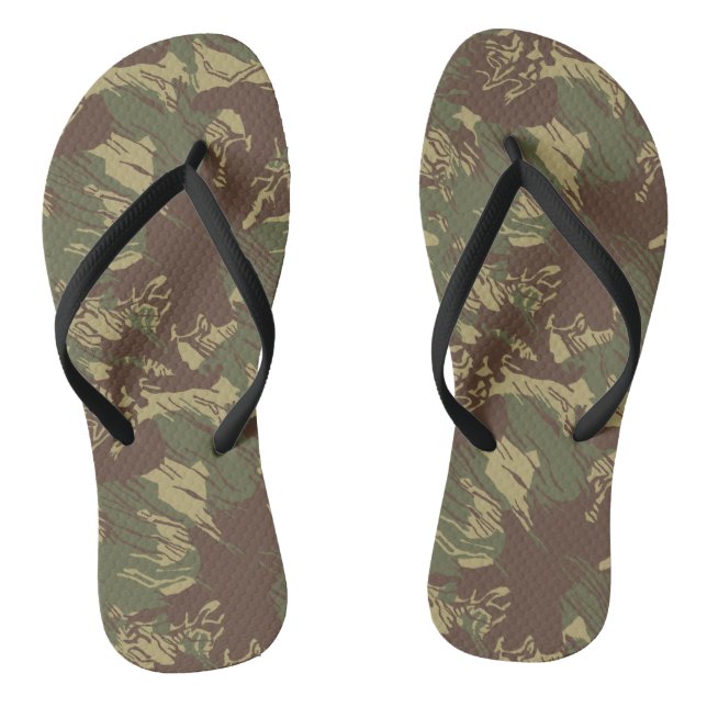 Rhodesische CAMOUFLAGE Pair Flip Flops (Fußbett)