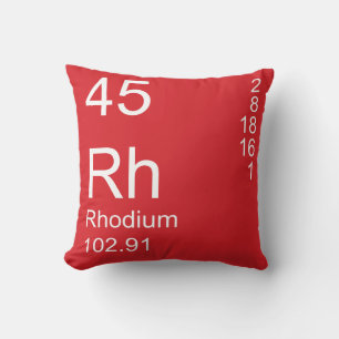 Rhodium Kissen