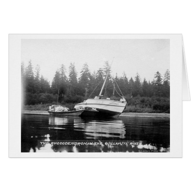 Rhododendron am Quillayute-Fluss (Vorderseite (Horizontal))