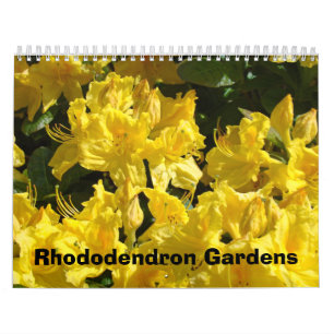 Rhododendron-Garten-Kalender Fotografie Natur Kalender
