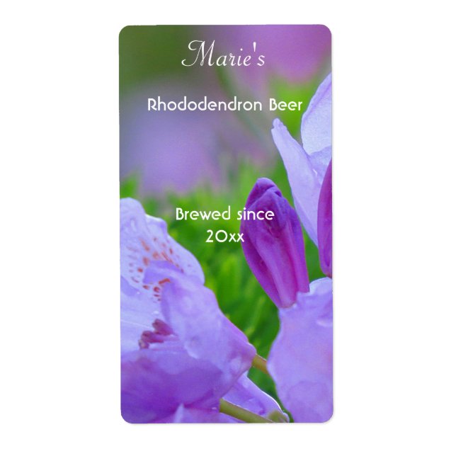 Rhododendron Nach dem Regen Biermarken (Vorne)