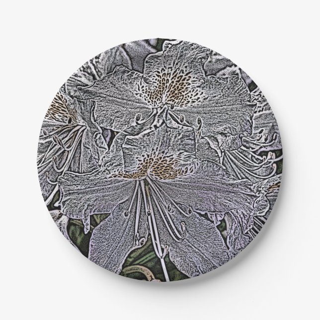 RHODODENDRONS PAPPTELLER (Vorderseite)