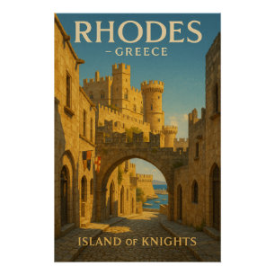 Rhodos — Griechenland Reise 2026 Poster