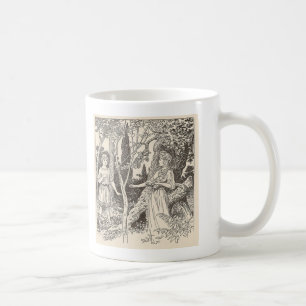 Rhoecus und der Gentle Nymph Kaffeetasse