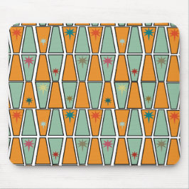 Rhomben mit Sternenexplosionen  Mousepad