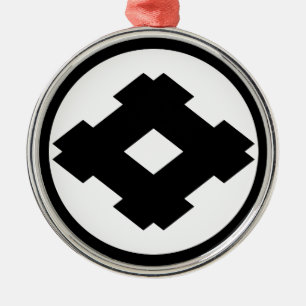 Rhombischer Brunnenrahmen für Reiskuchen Ornament Aus Metall