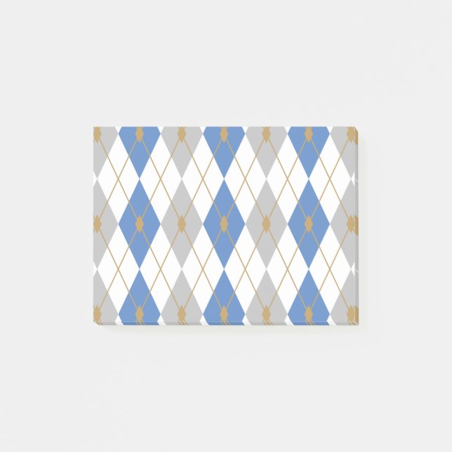 Rhombus Color Combination 2 Post-it Klebezettel (Vorderseite)