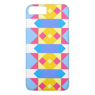 Rhombus und andere Formen abstraktes Design iPhone 8 Plus/7 Plus Hülle