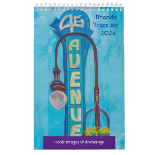 Rhonda Scott Art 2024 Calendar Kalender