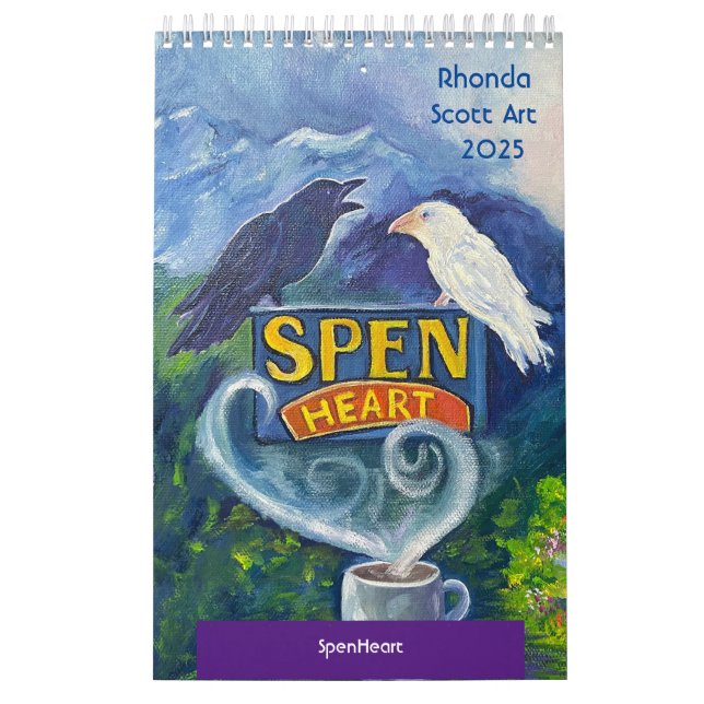 Rhonda Scott Art 2025 Calendar Kalender (Titelbild)