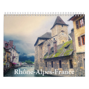 Rhône-Alpes-Frankreich-Kalender Kalender