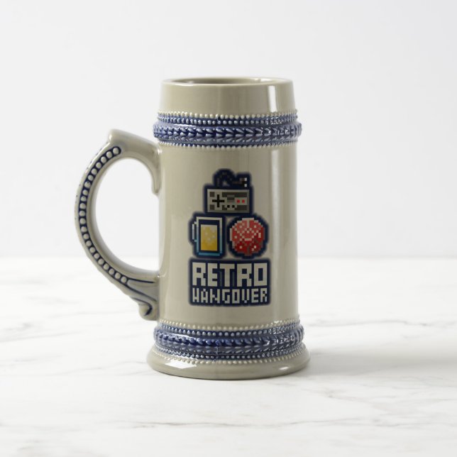RHP Logo-Keramik-Bier Stein Bierglas (Links)