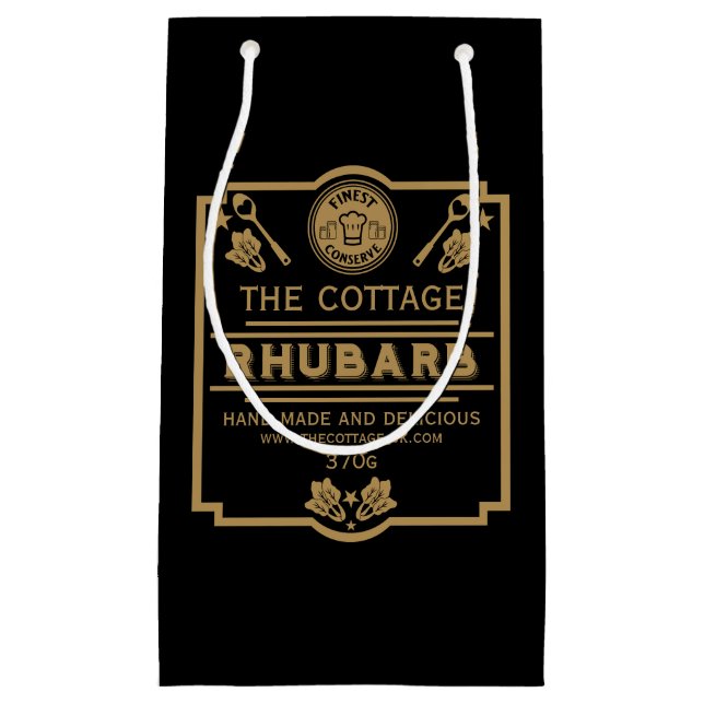 Rhubarb Conserve Maker Kleine Geschenktüte (Vorderseite)