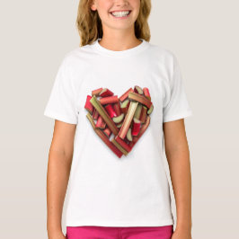 Rhubarb Heart T-Shirt